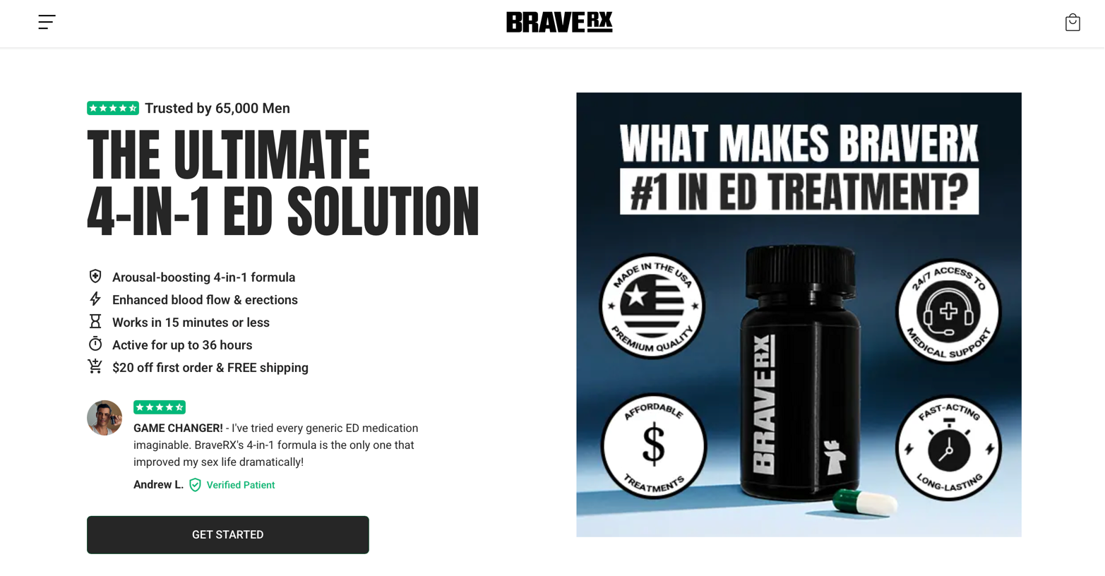BraveRX Reviews